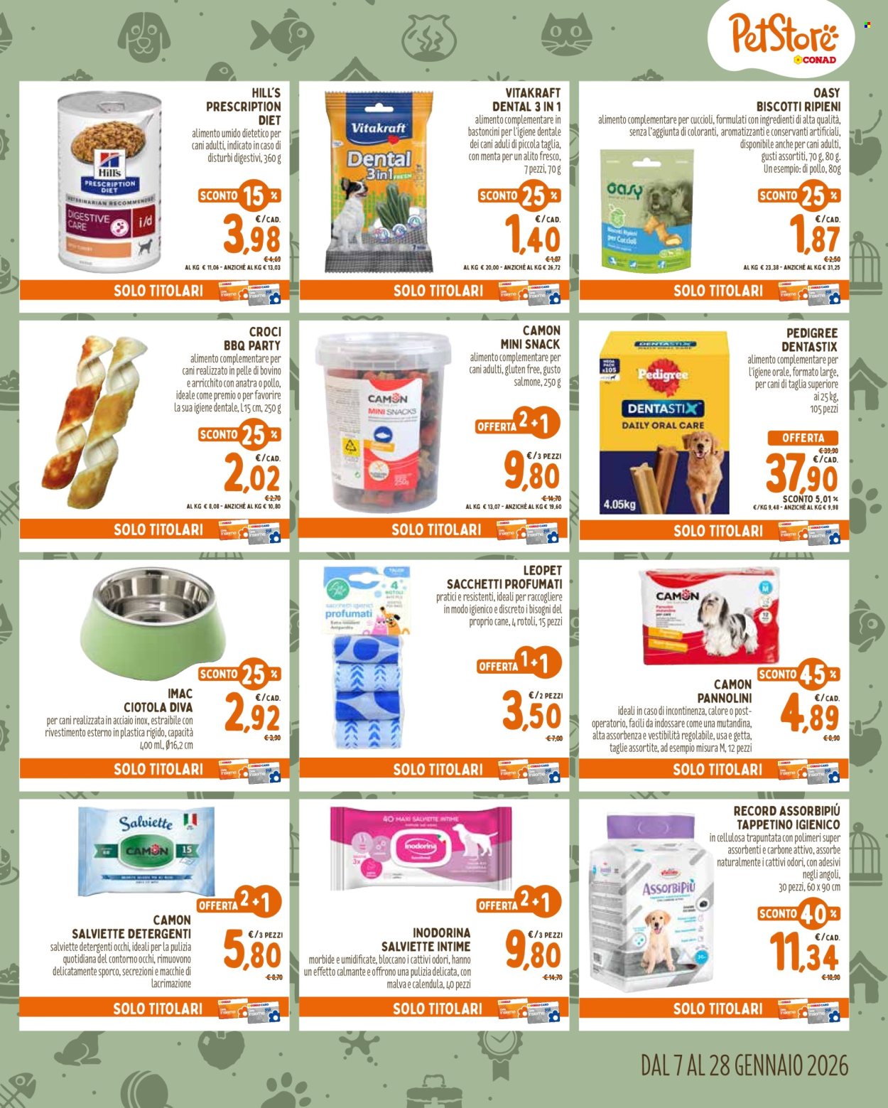 Volantino Pet Store Conad - 7/1/2026 - 28/1/2026. Pagina 3