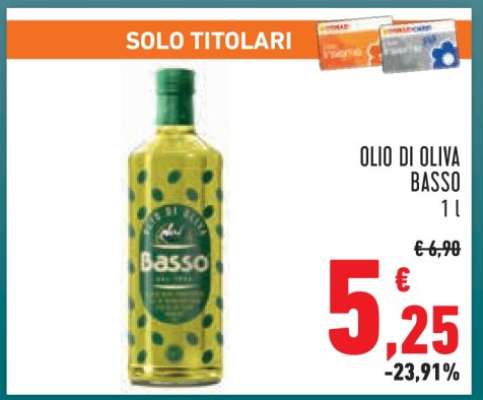 Olio di Oliva Basso