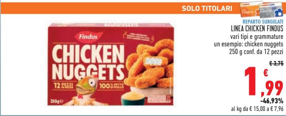 Linea Chicken Findus