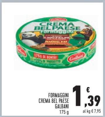 FORMAGGINI CREMA BEL PAESE GALBANI