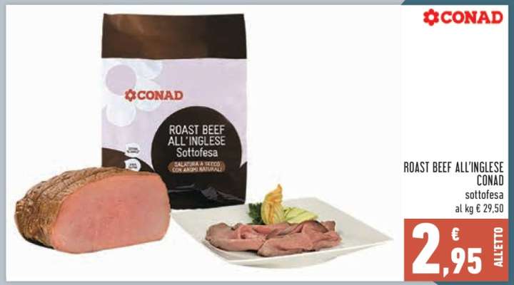 ROAST BEEF ALL'INGLESE CONAD