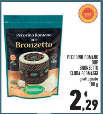 Pecorino Romano DOP Bronzetto Sarda Formaggi