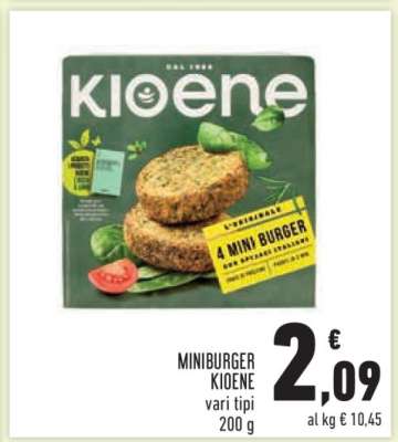 MINIBURGER KIOENE