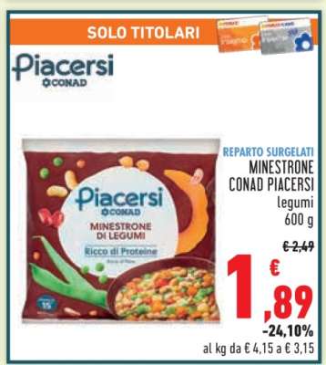 MINESTRONE CONAD PIACERSI