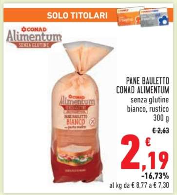 Pane Bauletto Conad Alimentum