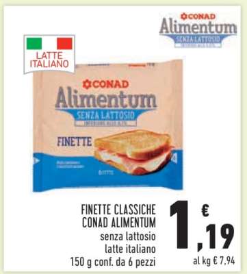 FINETTE CLASSICHE CONAD ALIMENTUM