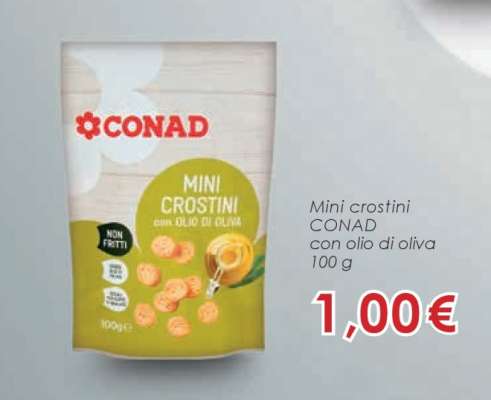 MINI CROSTINI CONAD