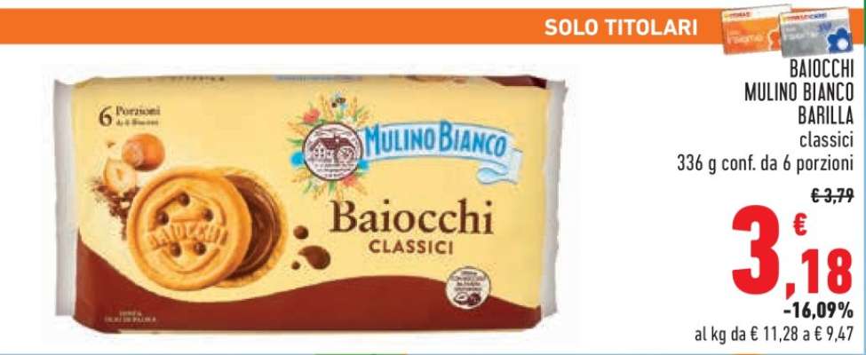 Baiocchi Mulino Bianco Barilla