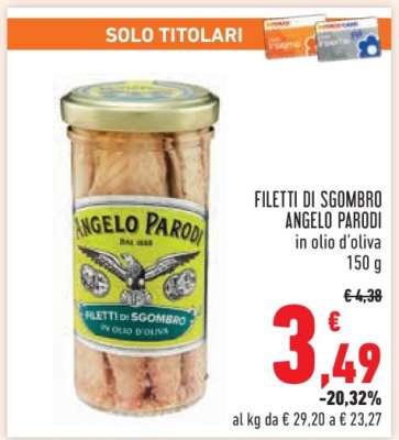Filetti di Sgombro Angelo Parodi