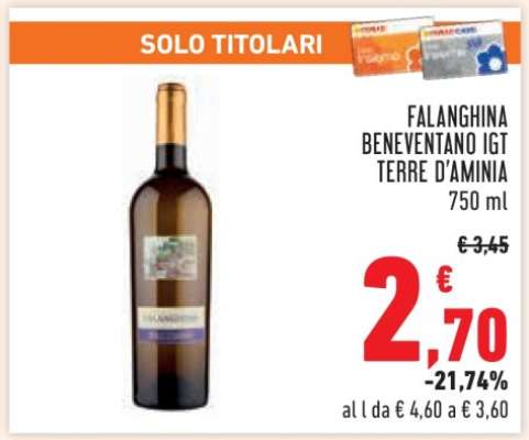 Falanghina Beneventano IGT Terre D'Aminia