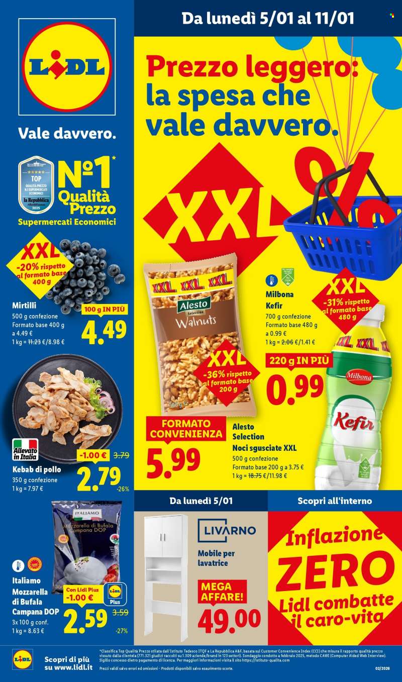 Volantino Lidl - 5/1/2026 - 11/1/2026.