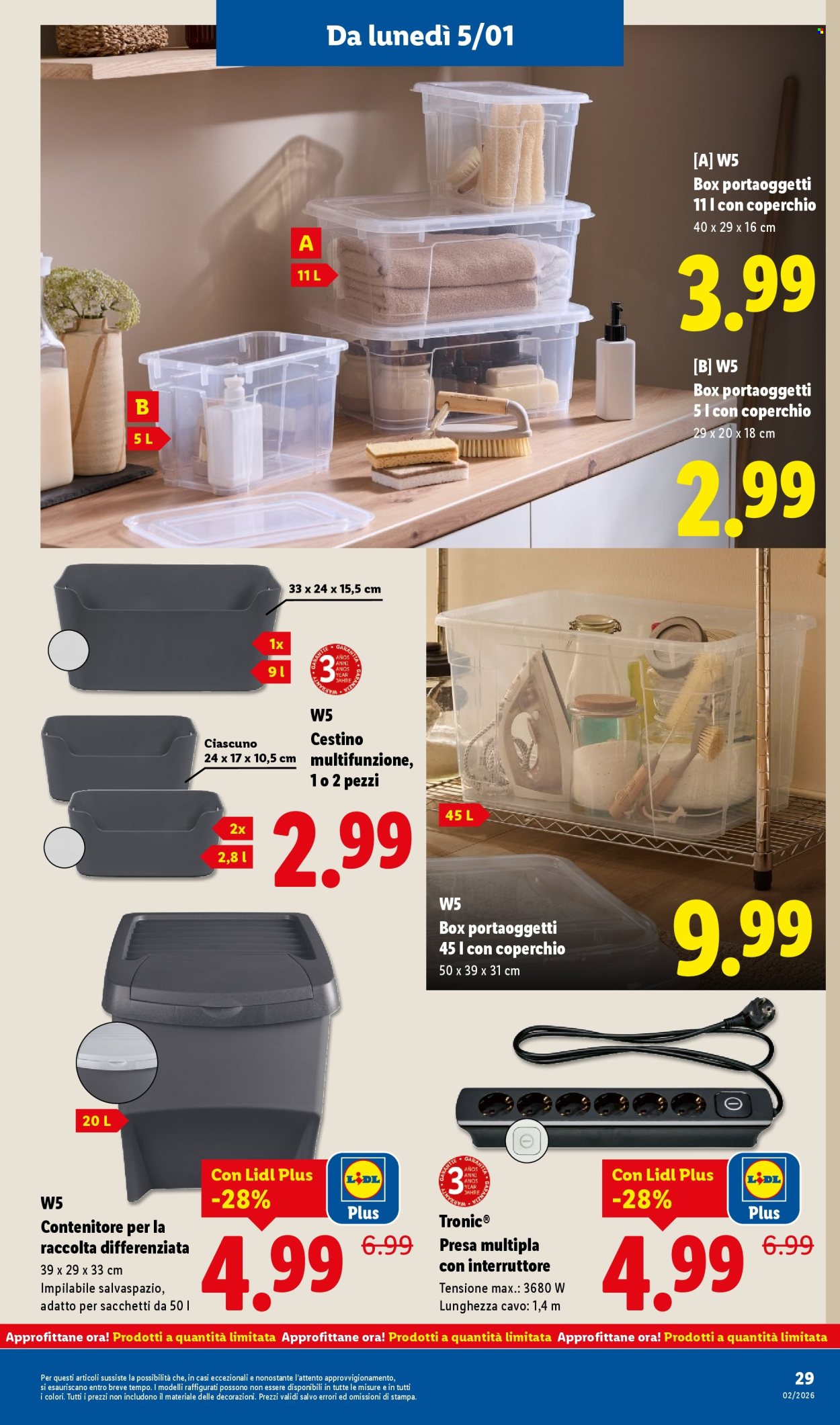 Volantino Lidl - 5/1/2026 - 11/1/2026. Pagina 33
