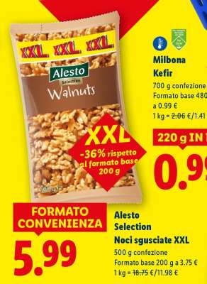 Alesto Selection Noci sgusciate XXL