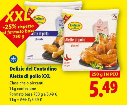 Delizie del Contadino Alette di pollo XXL