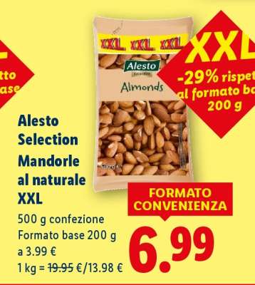Alesto Selection Mandorle al naturale XXL