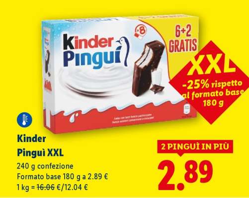 Kinder Pinguì XXL