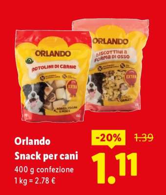 Orlando Snack per cani