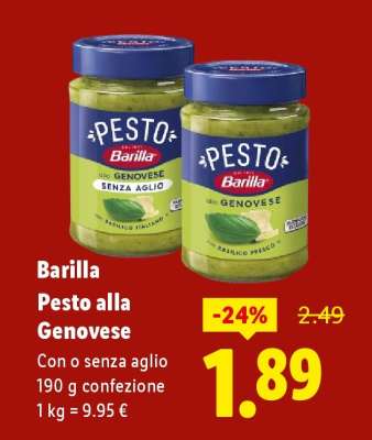 Barilla Pesto alla genovese