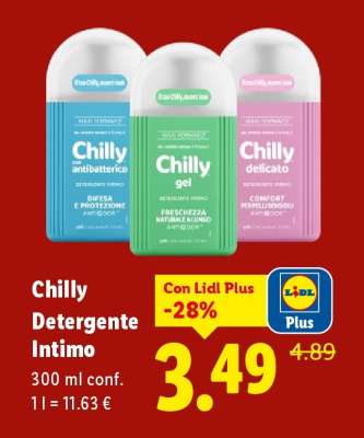 Chilly Detergente intimo