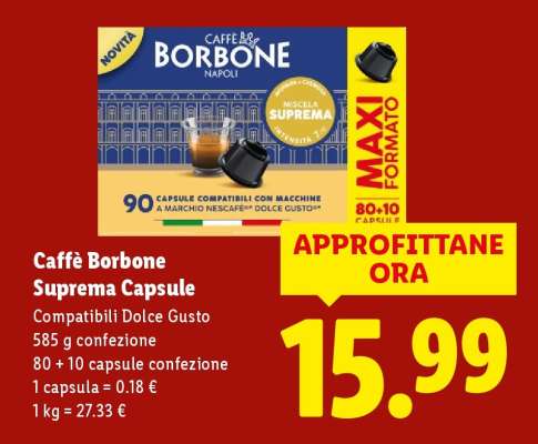 Caffè Borbone Suprema Capsule