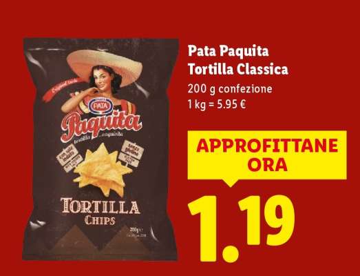 Pata Paquita Tortilla Classica