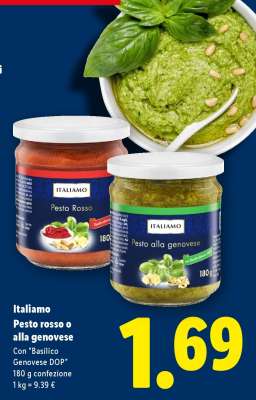 Italiamo Pesto rosso o alla genovese