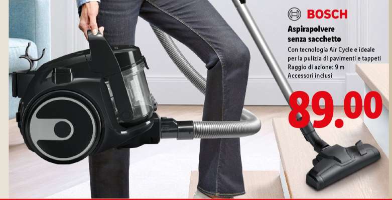 Bosch Aspirapolvere senza sacchetto