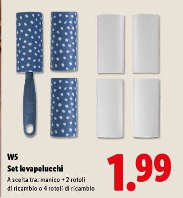 W5 Set levapelucchi