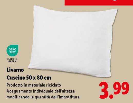 Livarno Cuscino 50 x 80 cm