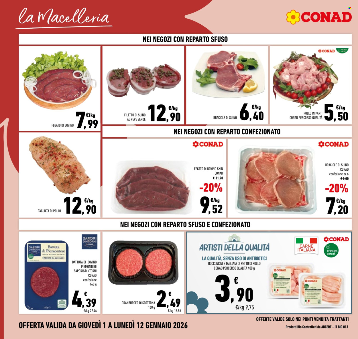 Volantino Conad - 1/1/2026 - 12/1/2026. Pagina 4