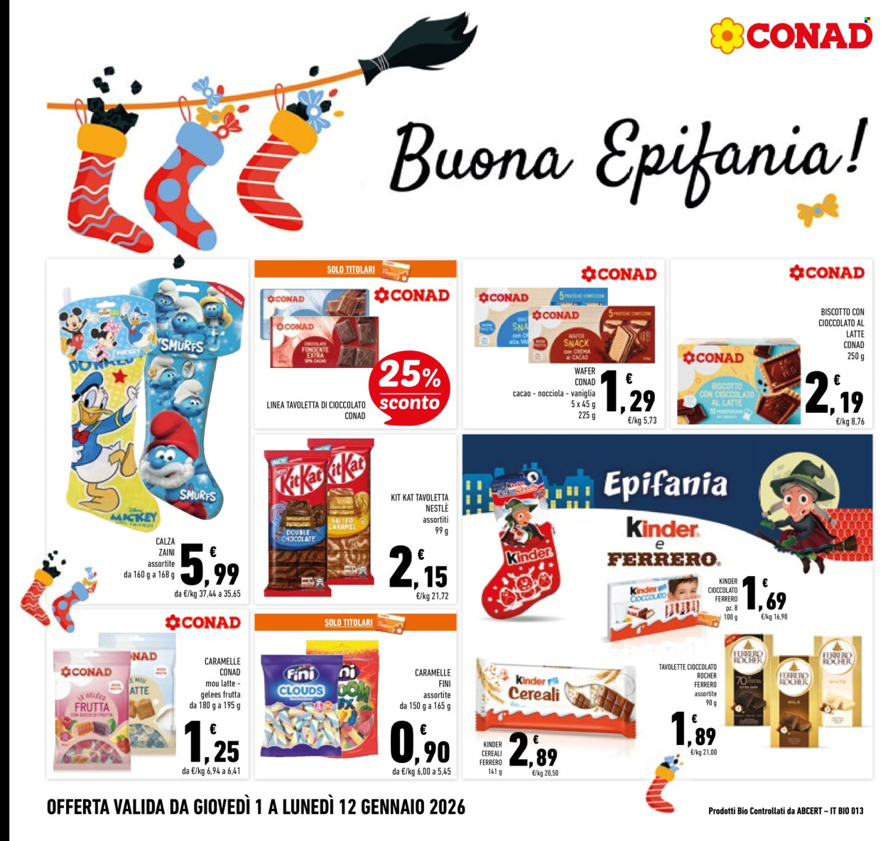 Volantino Conad - 1/1/2026 - 12/1/2026. Pagina 18