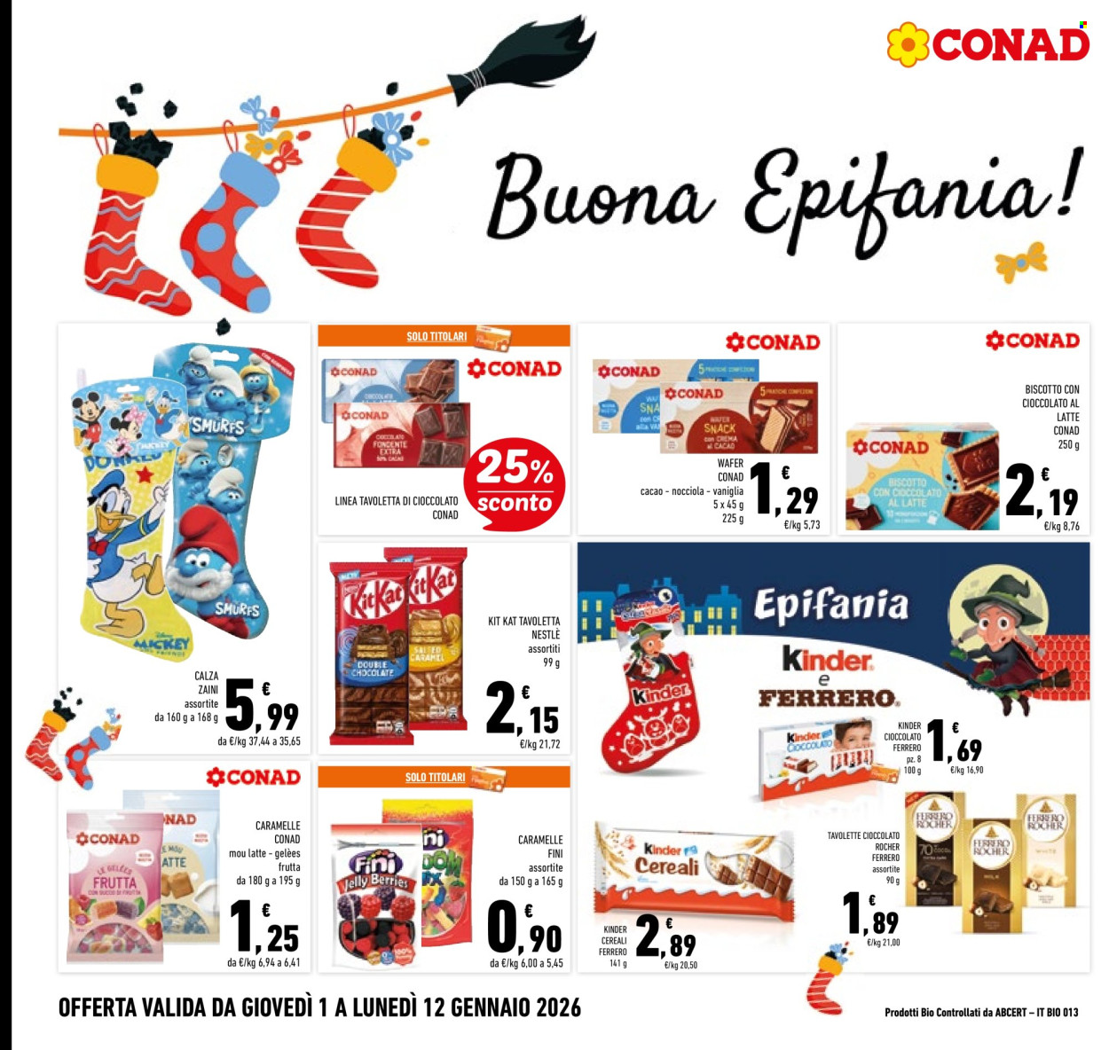 Volantino Conad - 1/1/2026 - 12/1/2026. Pagina 18