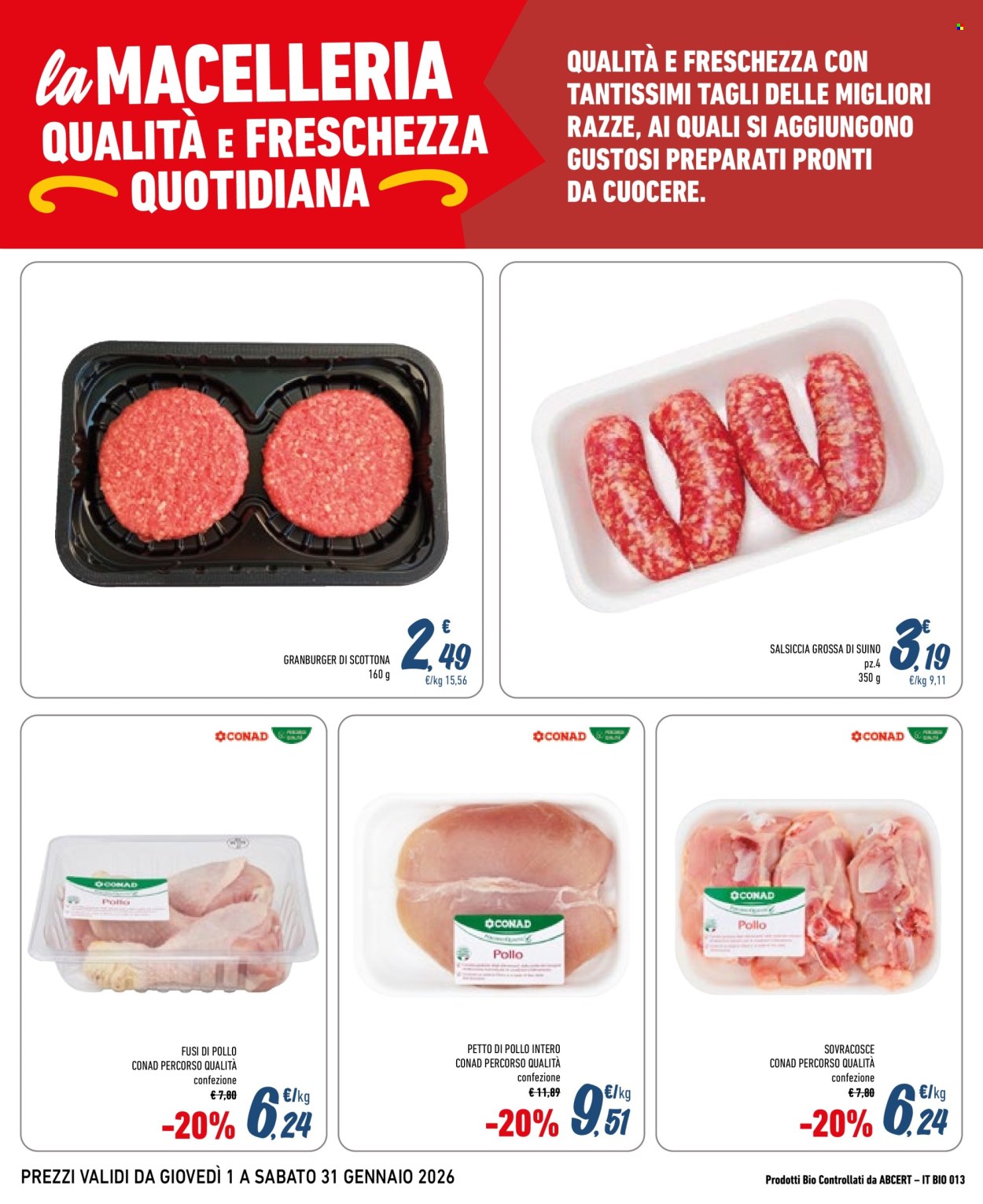 Volantino Conad City - 1/1/2026 - 31/1/2026. Pagina 4