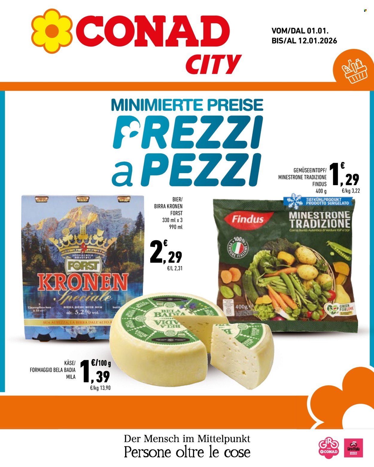 Volantino Conad City - 1/1/2026 - 12/1/2026. Pagina 1