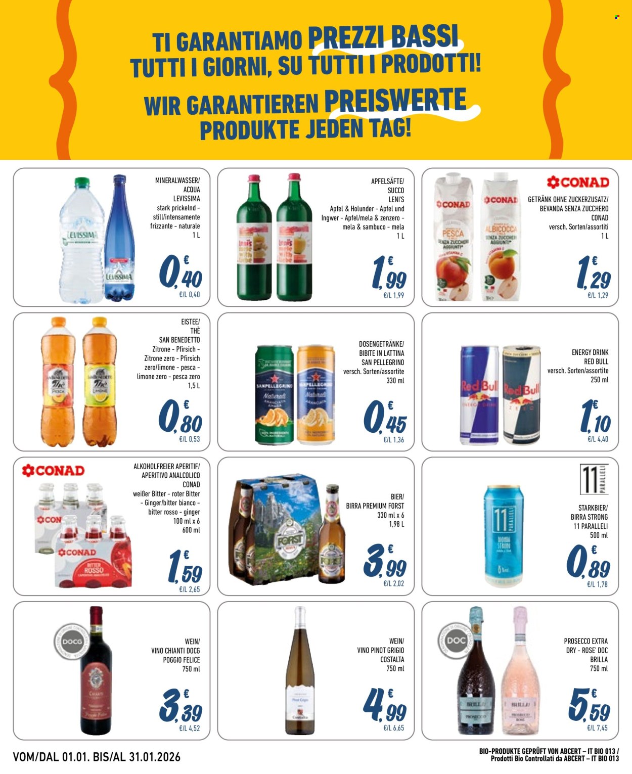 Volantino Spesa Facile Conad - 1/1/2026 - 31/1/2026. Pagina 10