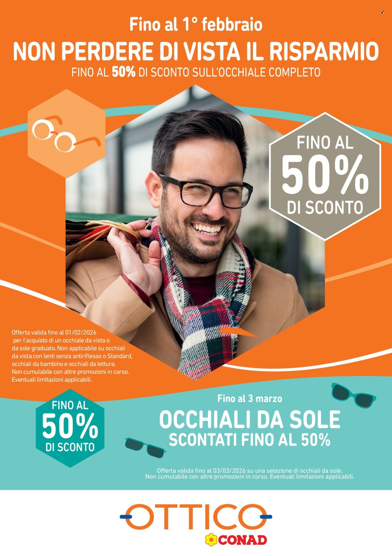 Volantino Spazio Conad - 2/1/2026 - 1/2/2026. Pagina 1