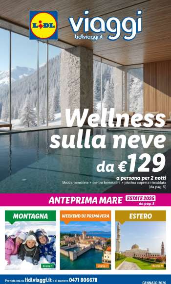 Volantino Lidl - 1/1/2026 - 31/1/2026.