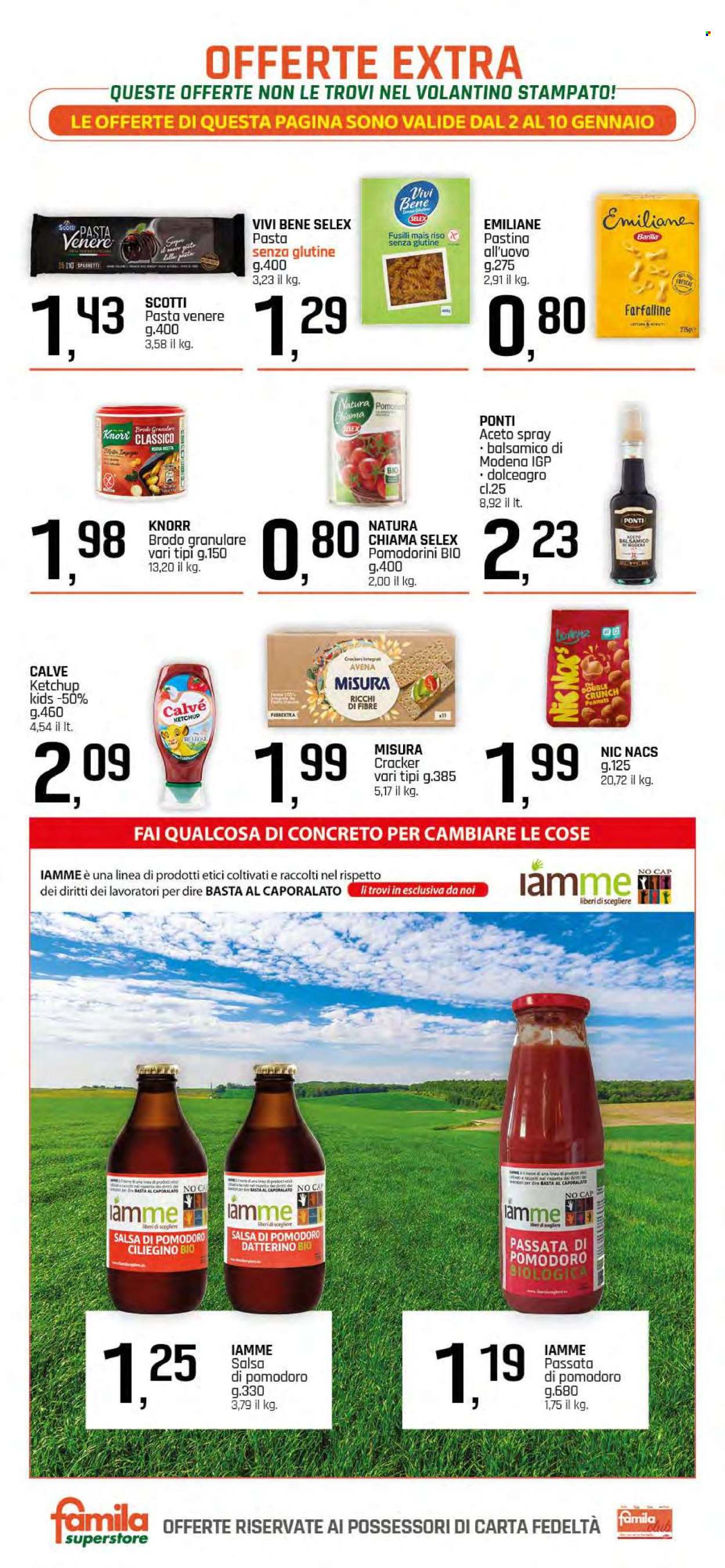 Volantino Famila - 2/1/2026 - 10/1/2026. Pagina 22