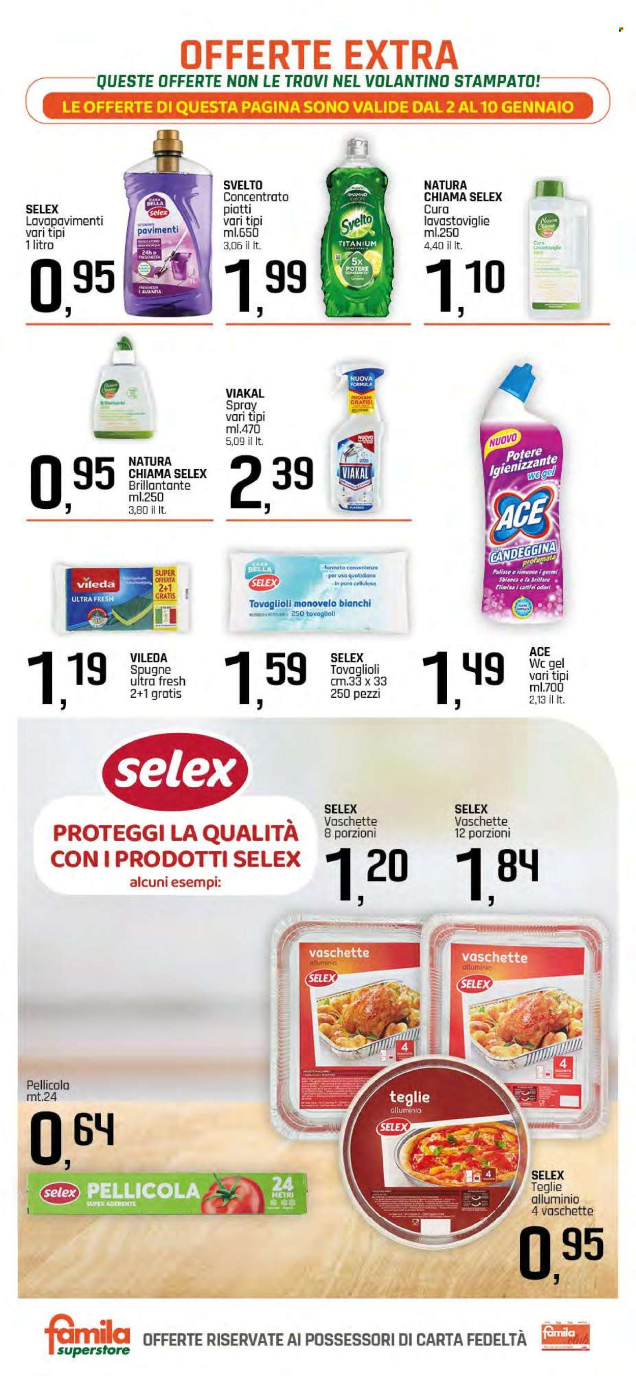 Volantino Famila - 2/1/2026 - 10/1/2026. Pagina 24