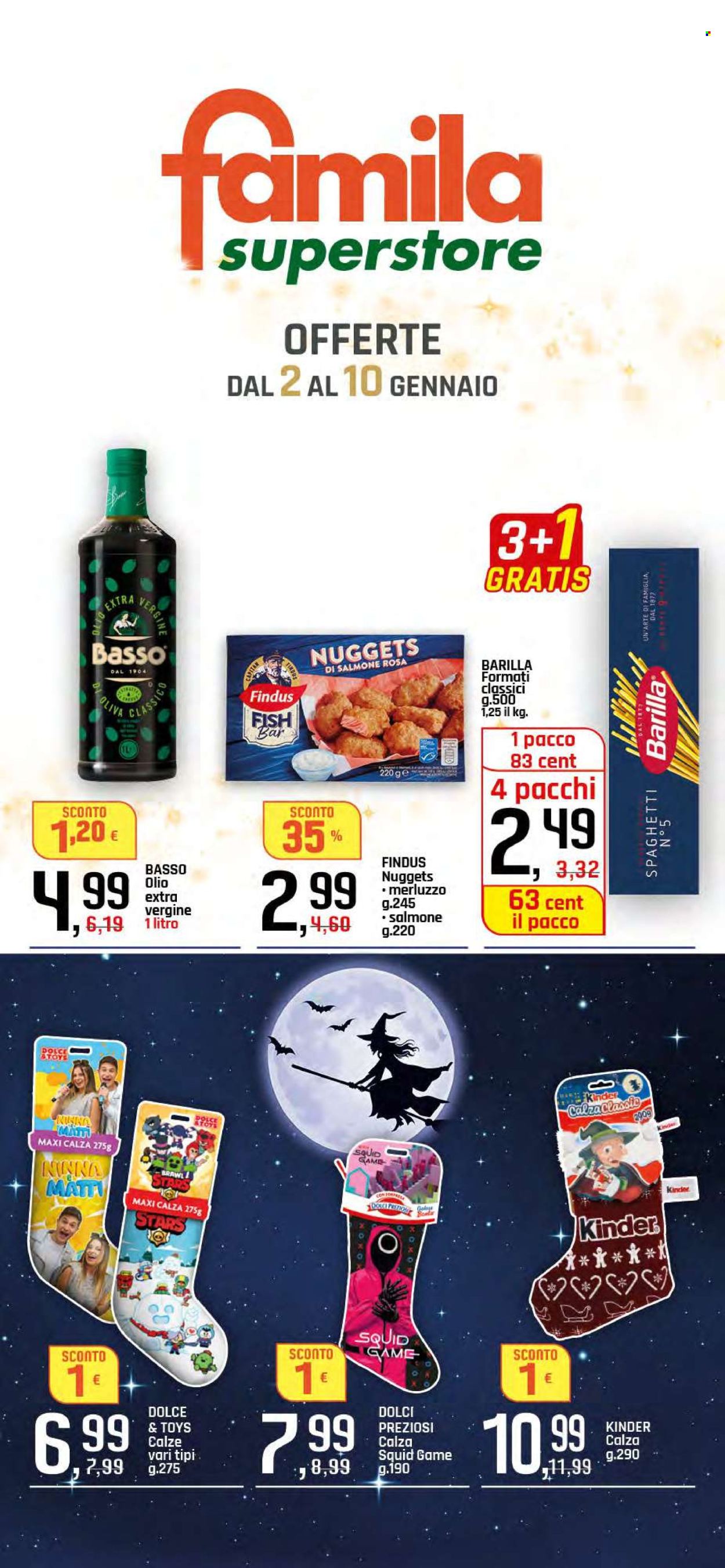 Volantino Famila - 2/1/2026 - 10/1/2026. Pagina 1