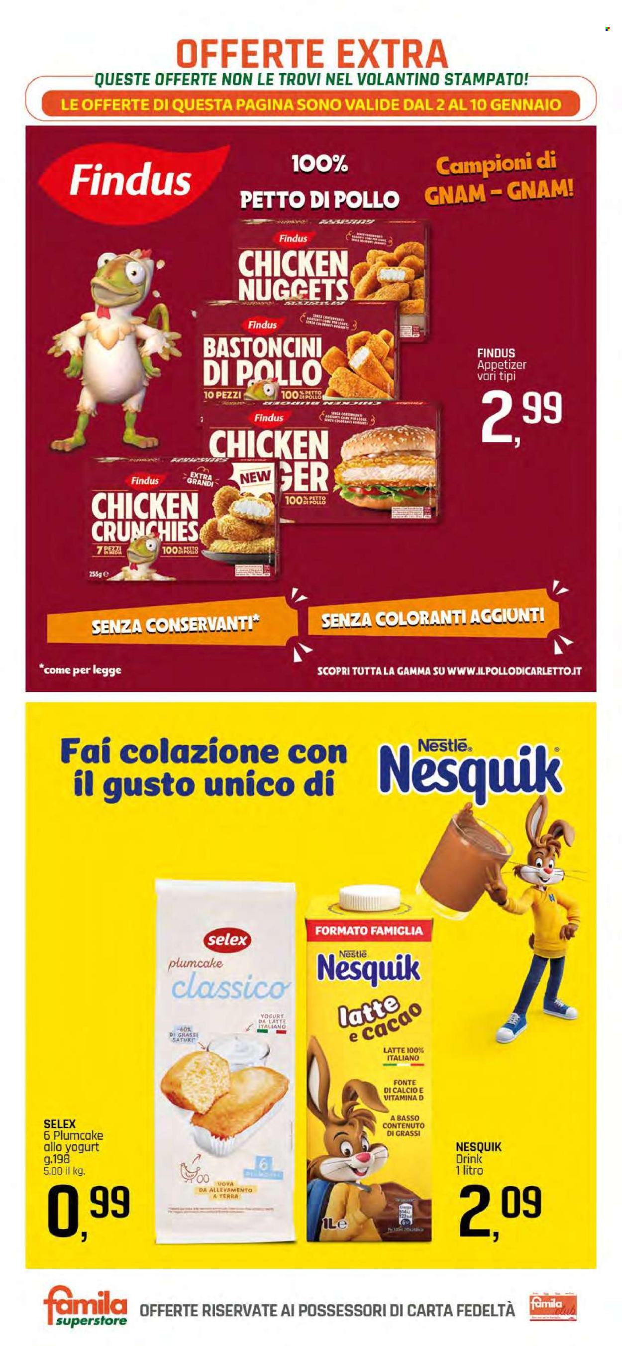 Volantino Famila - 2/1/2026 - 10/1/2026. Pagina 20