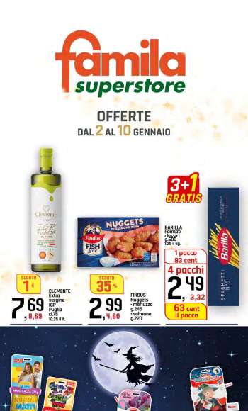 Volantino Famila - 2/1/2026 - 10/1/2026.