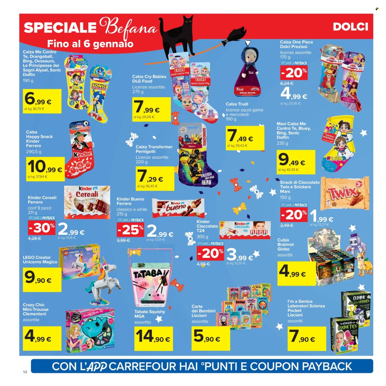 Volantino Carrefour - 2/1/2026 - 14/1/2026. Pagina 14