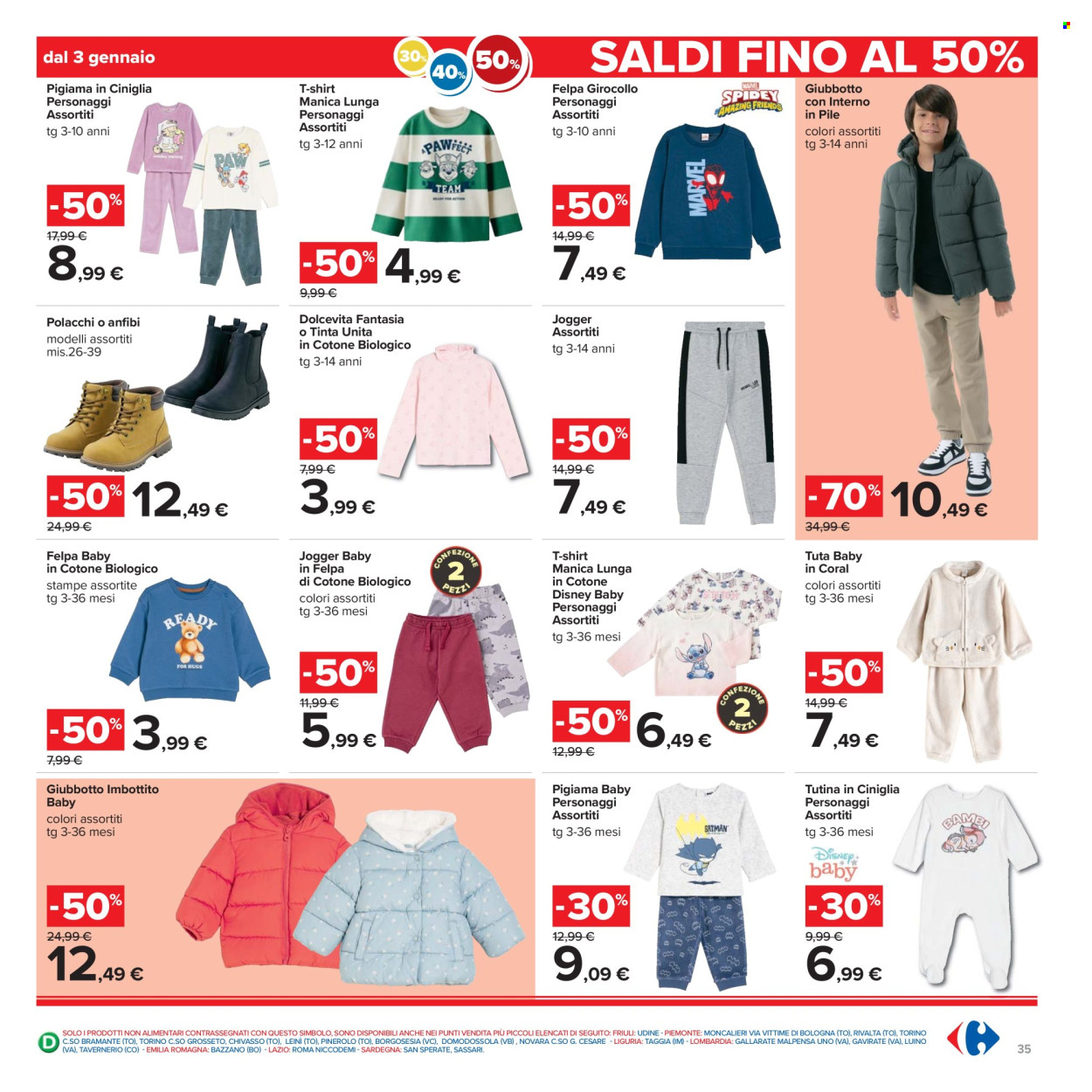 Volantino Carrefour - 2/1/2026 - 14/1/2026. Pagina 35