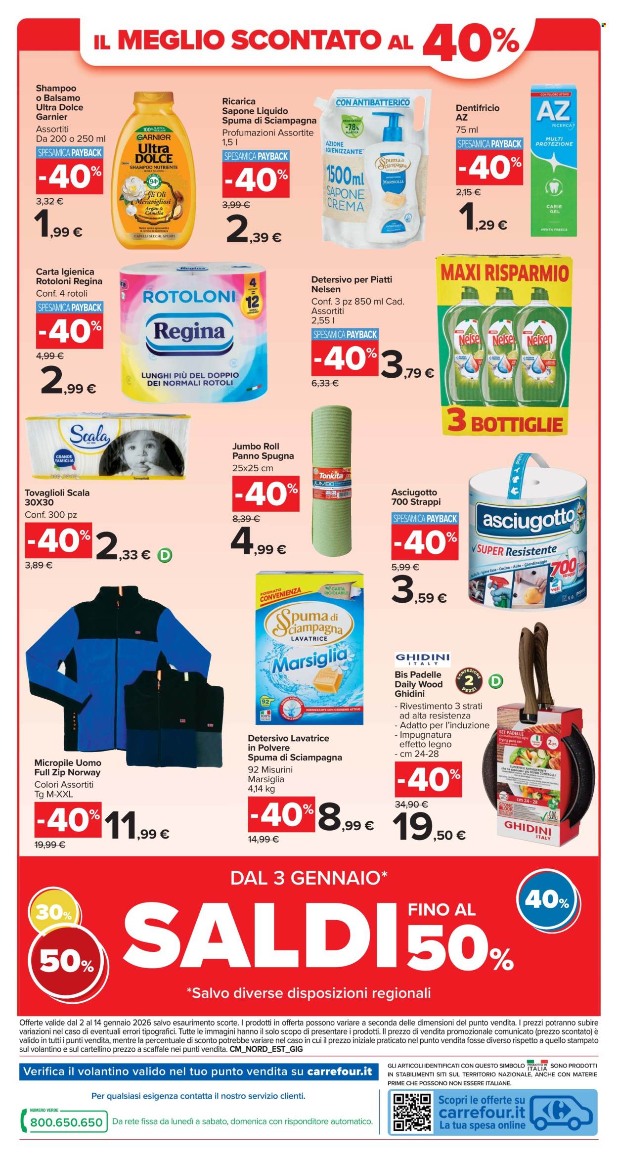 Volantino Carrefour - 2/1/2026 - 14/1/2026. Pagina 22