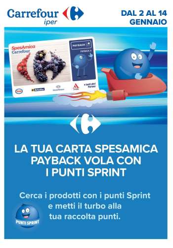 Volantino Carrefour - 2/1/2026 - 14/1/2026.