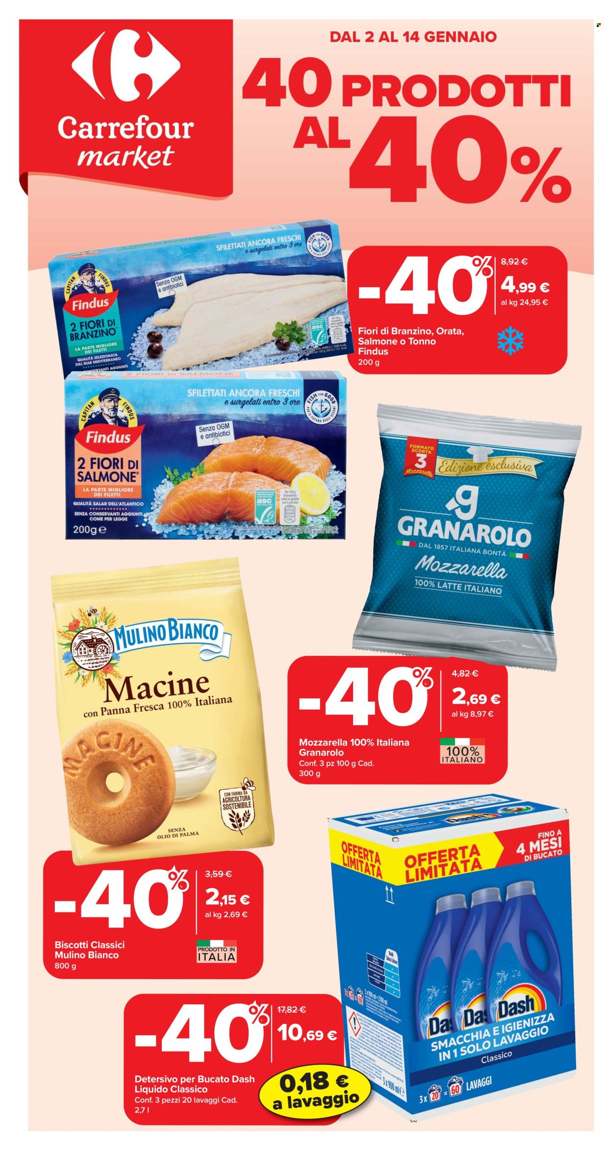 Volantino Carrefour - 2/1/2026 - 14/1/2026. Pagina 1
