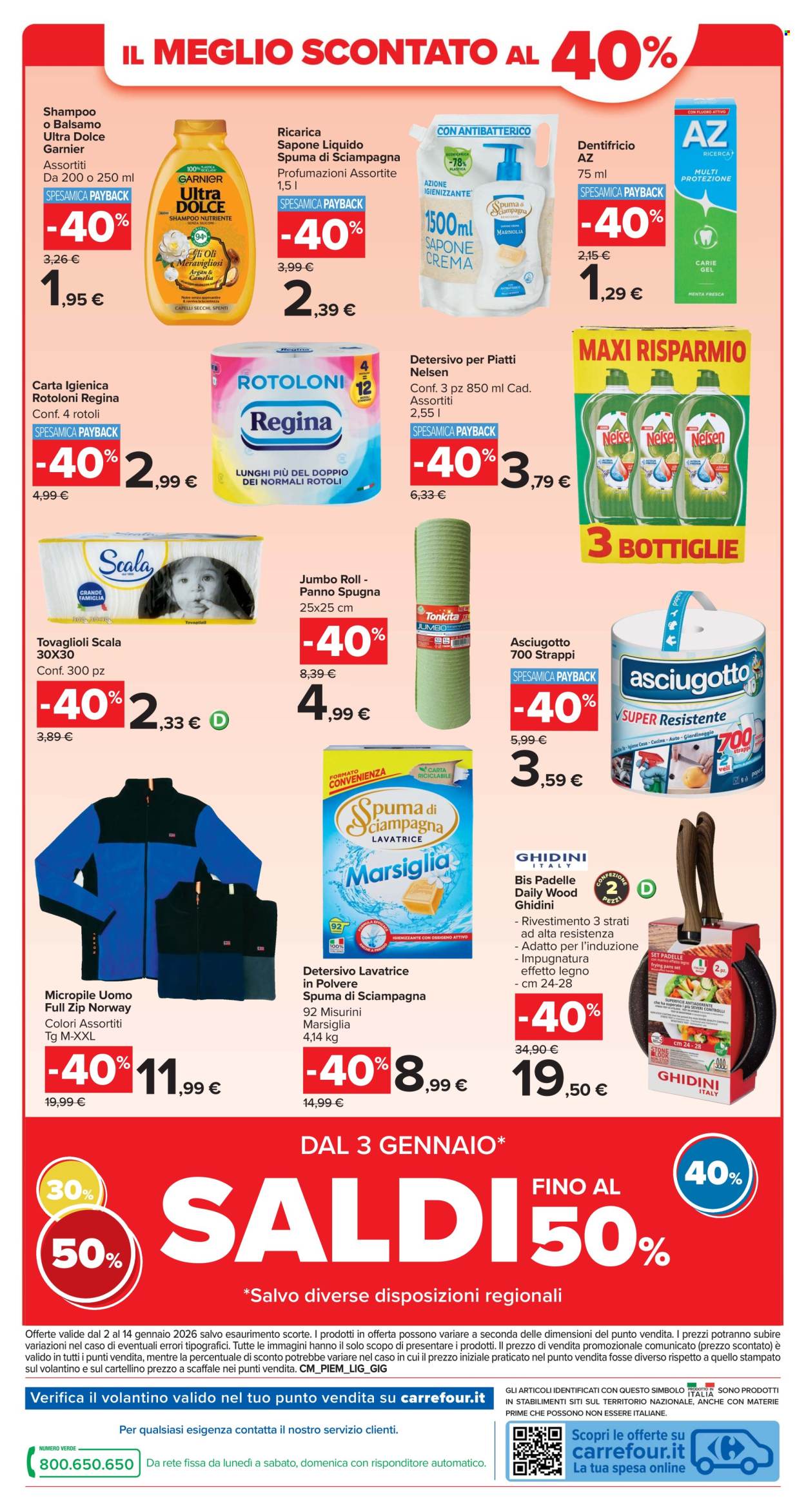 Volantino Carrefour - 2/1/2026 - 14/1/2026. Pagina 22