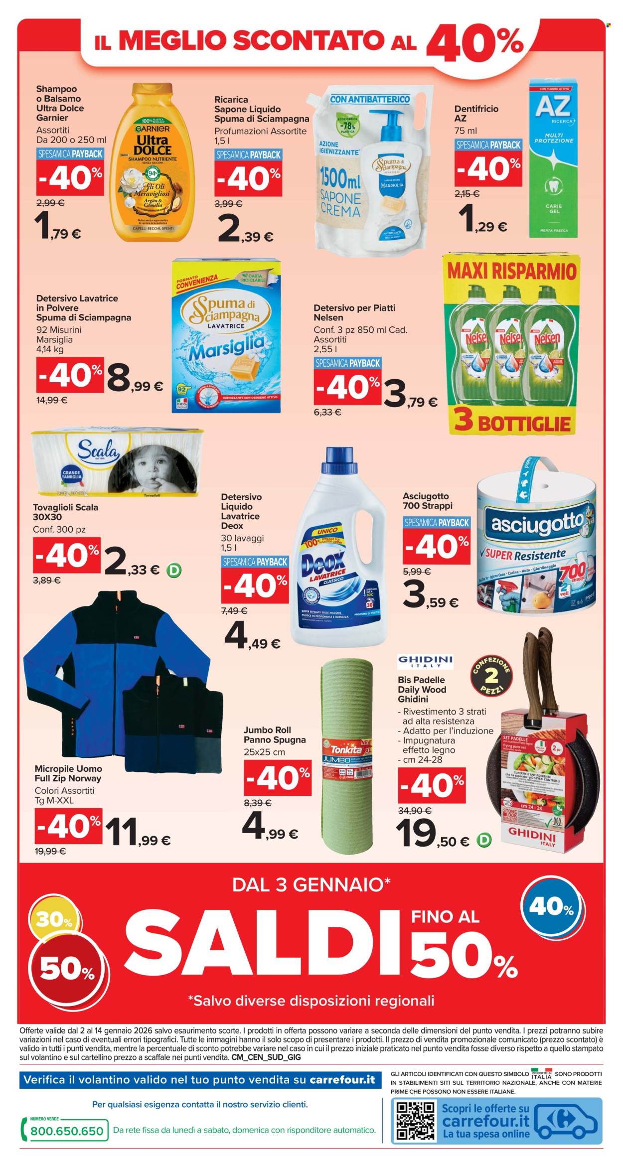 Volantino Carrefour - 2/1/2026 - 14/1/2026. Pagina 22