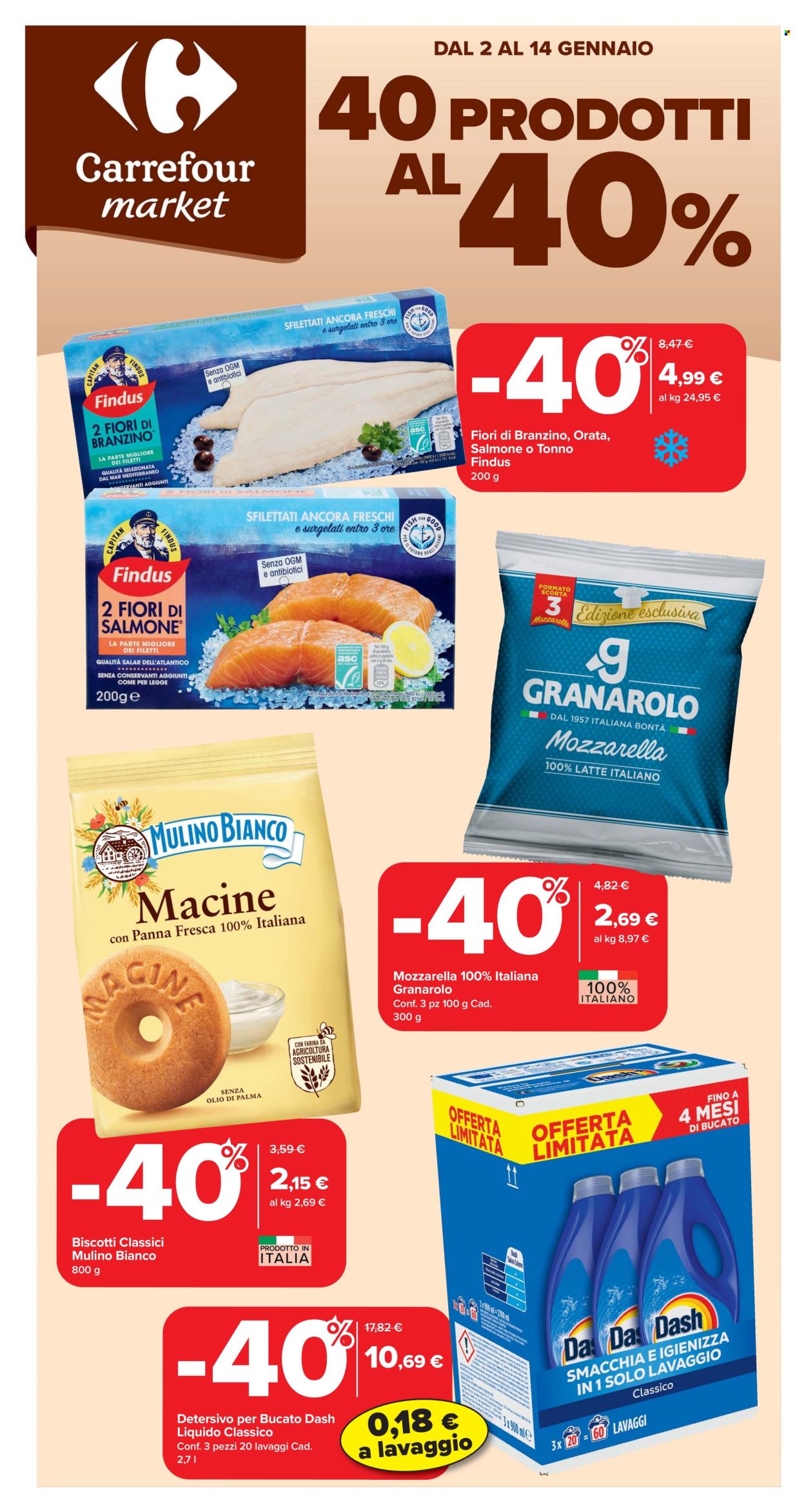Volantino Carrefour - 2/1/2026 - 14/1/2026. Pagina 1